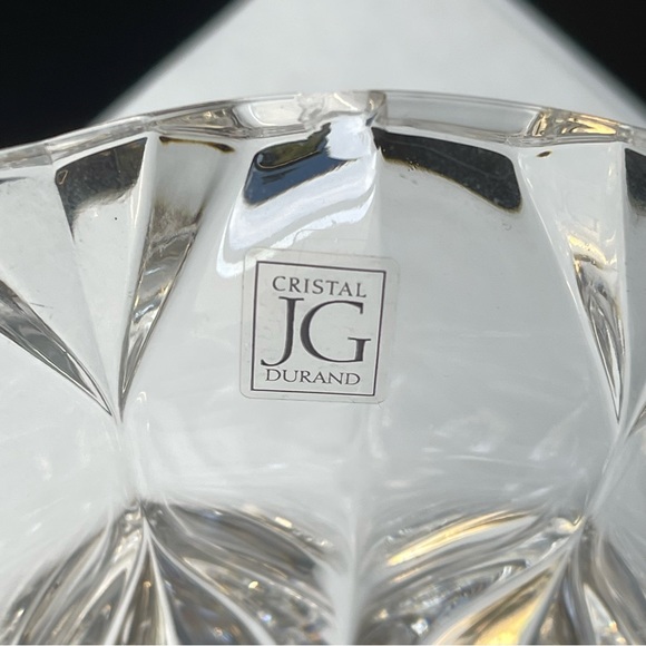 JG Durand Cristal Calliope Bowl Crystal Glass France - Picture 7 of 11